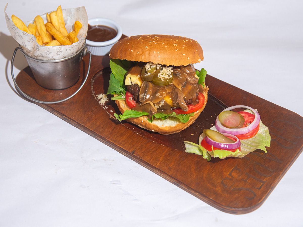 Jalapeno Steak Burger