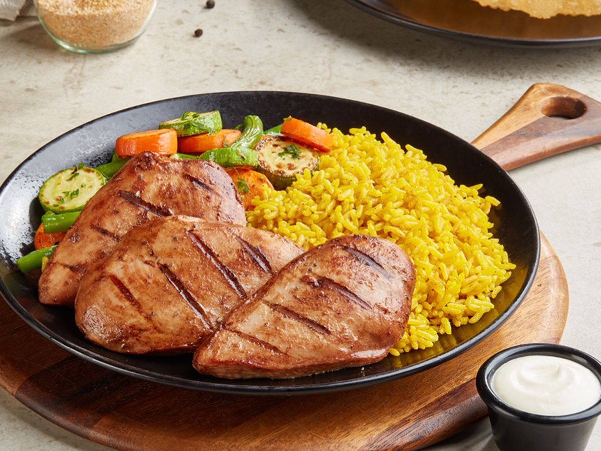 Grilled Chicken Fillet With 2 Side