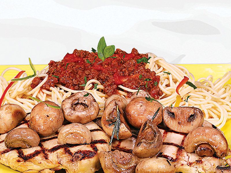 Grilled Chicken Fresh Mushroom 1