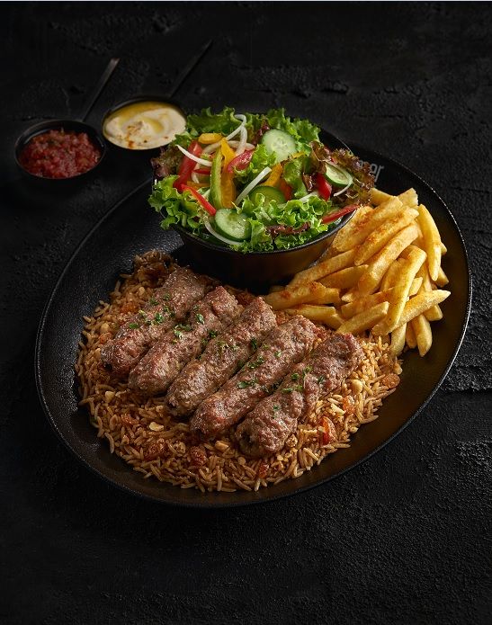 Grilled Kofta Meal