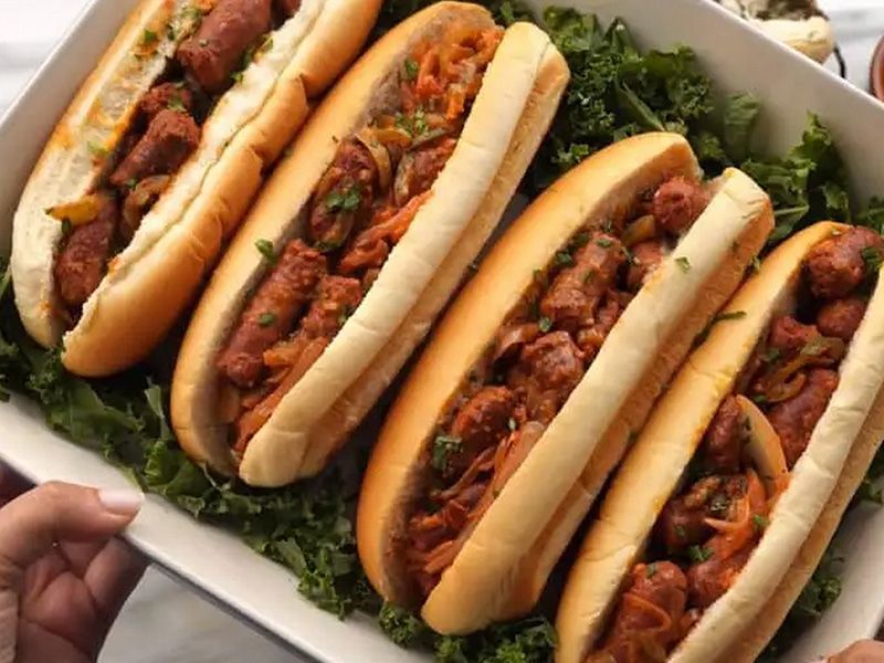Grilled Or Alexandrian Sausage Sandwich