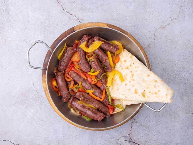 Grilled War2et Oriental Sausage