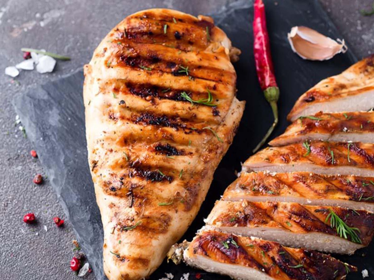 Grilled Breasts Meal