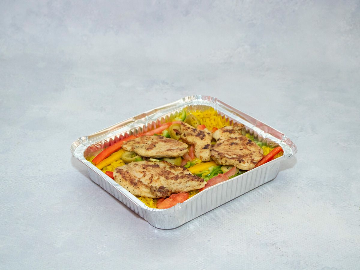 Grilled Breasts Rice.
