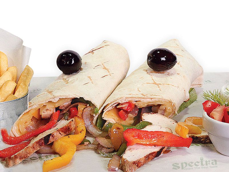 Grilled Chicken Fajita Wrap