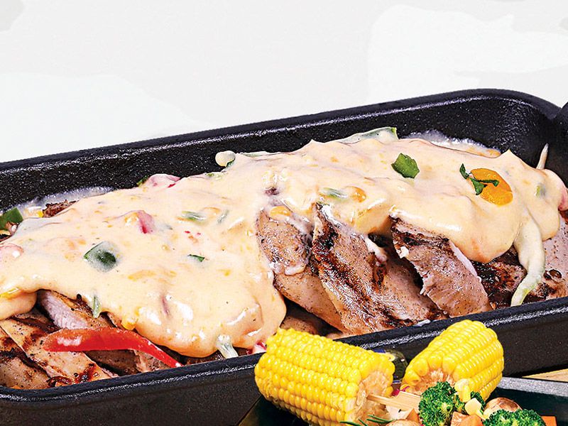 Grilled Chicken With Melted Cheese