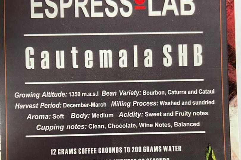 Guatemala Coffee Beans 250gm