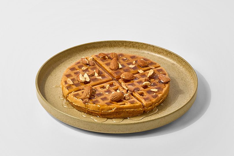 وافل عسل لوز