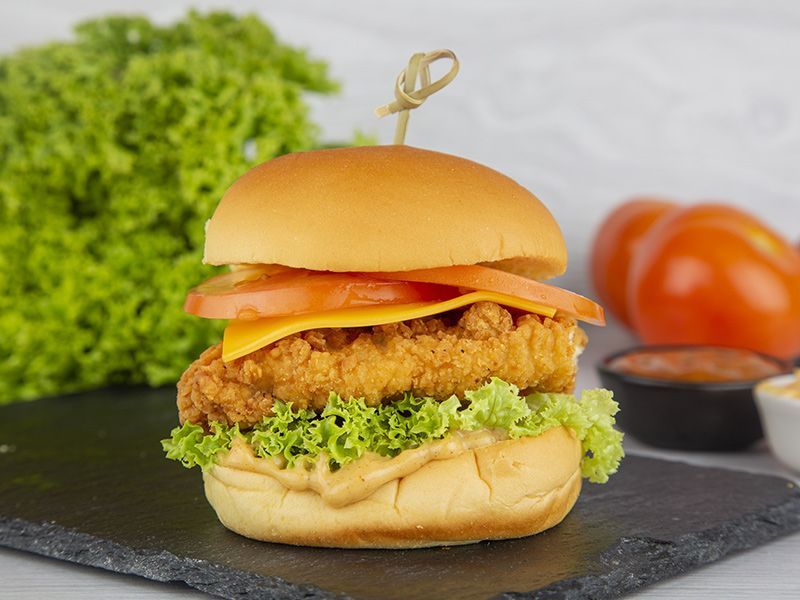 HOT FRIED CHICKEN Sandwich