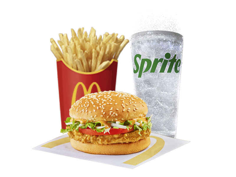McChicken Spicy Habanero Medium Meal