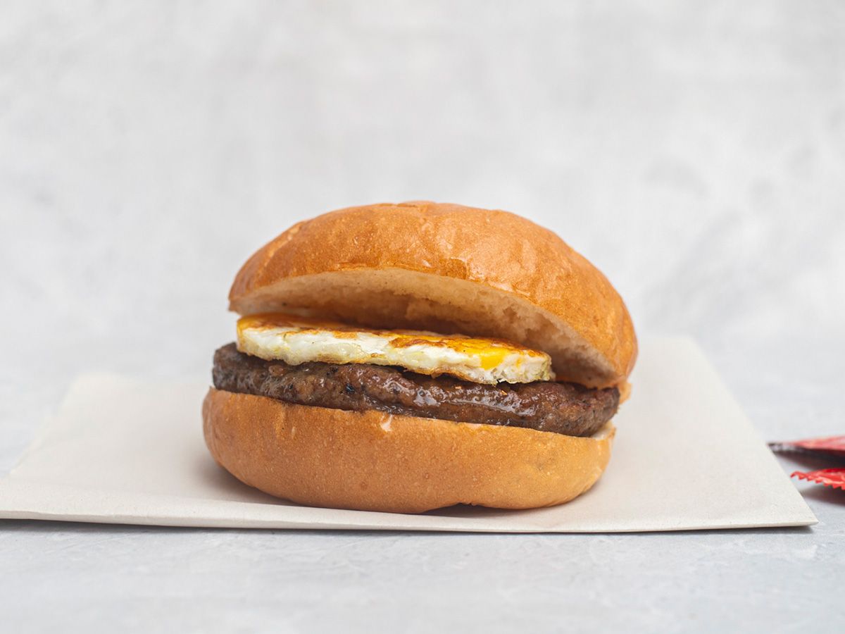 Egg Burger Sandwich