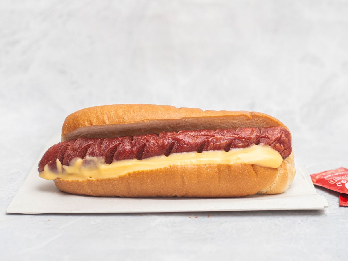 Cheese Hot Dog Sandwich