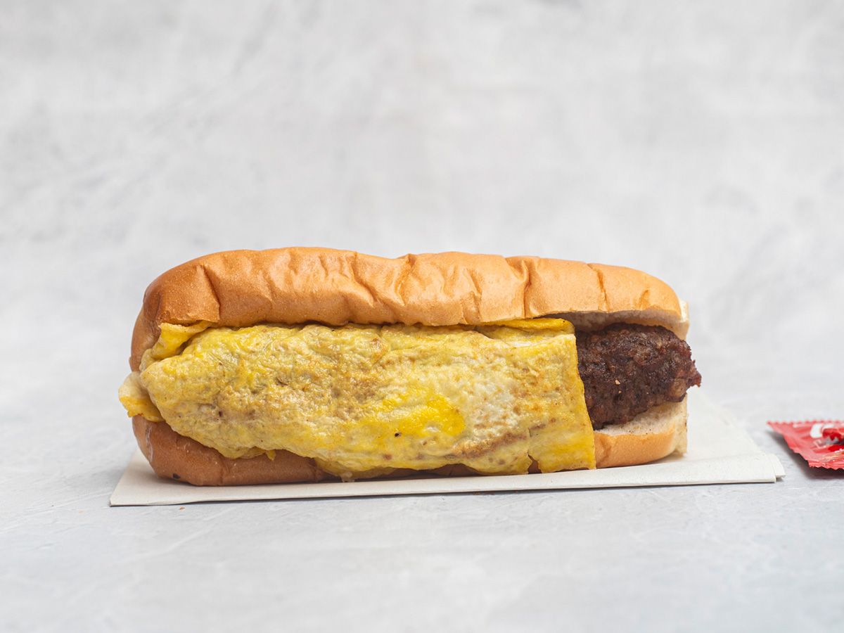 Kofta With Egg Sandwich