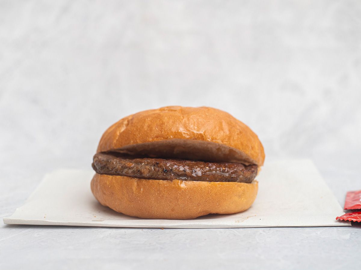Plain Burger Sandwich