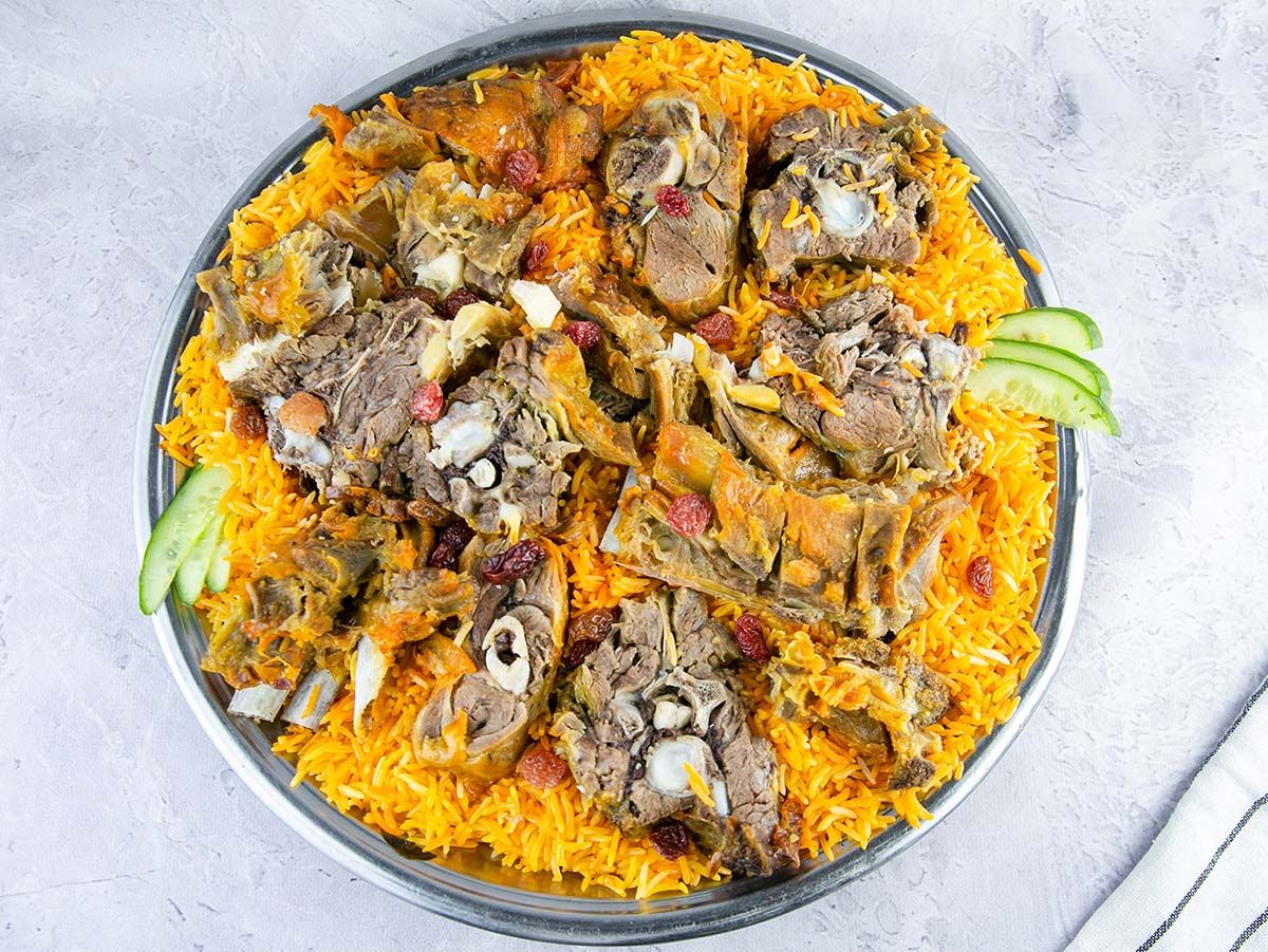 1/8 Kabsa Or Biryani Teis
