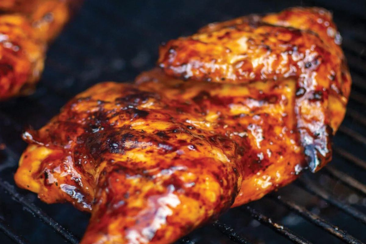Half Grilled Chicken