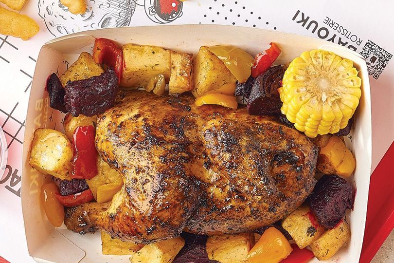 Half Roasted Chicken