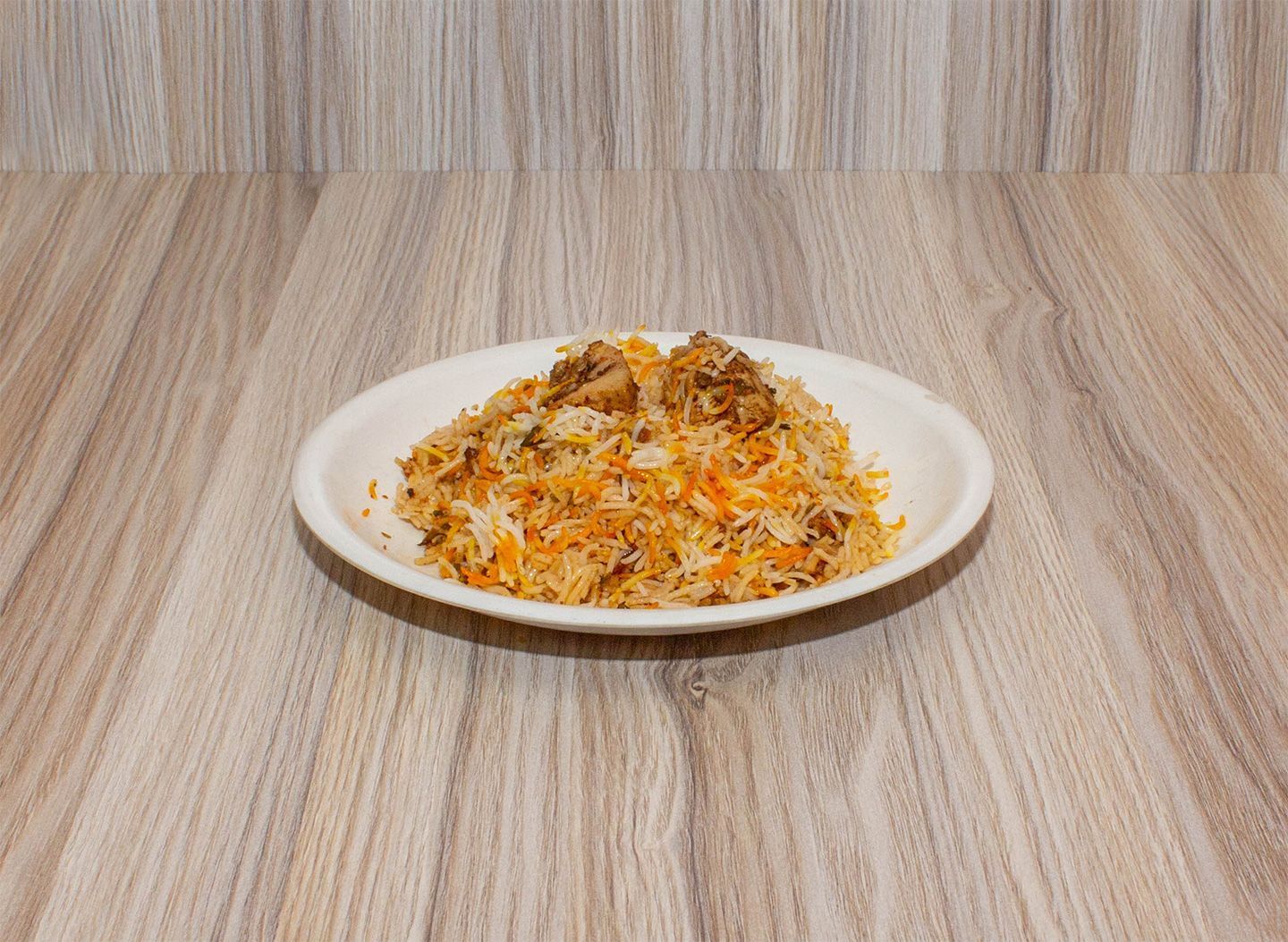 نصف دجاجة برياني