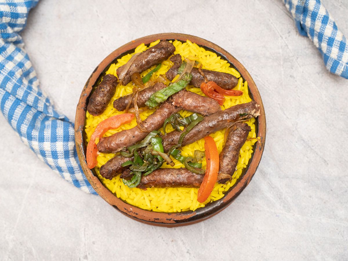 Oriental Sausage Fatteh