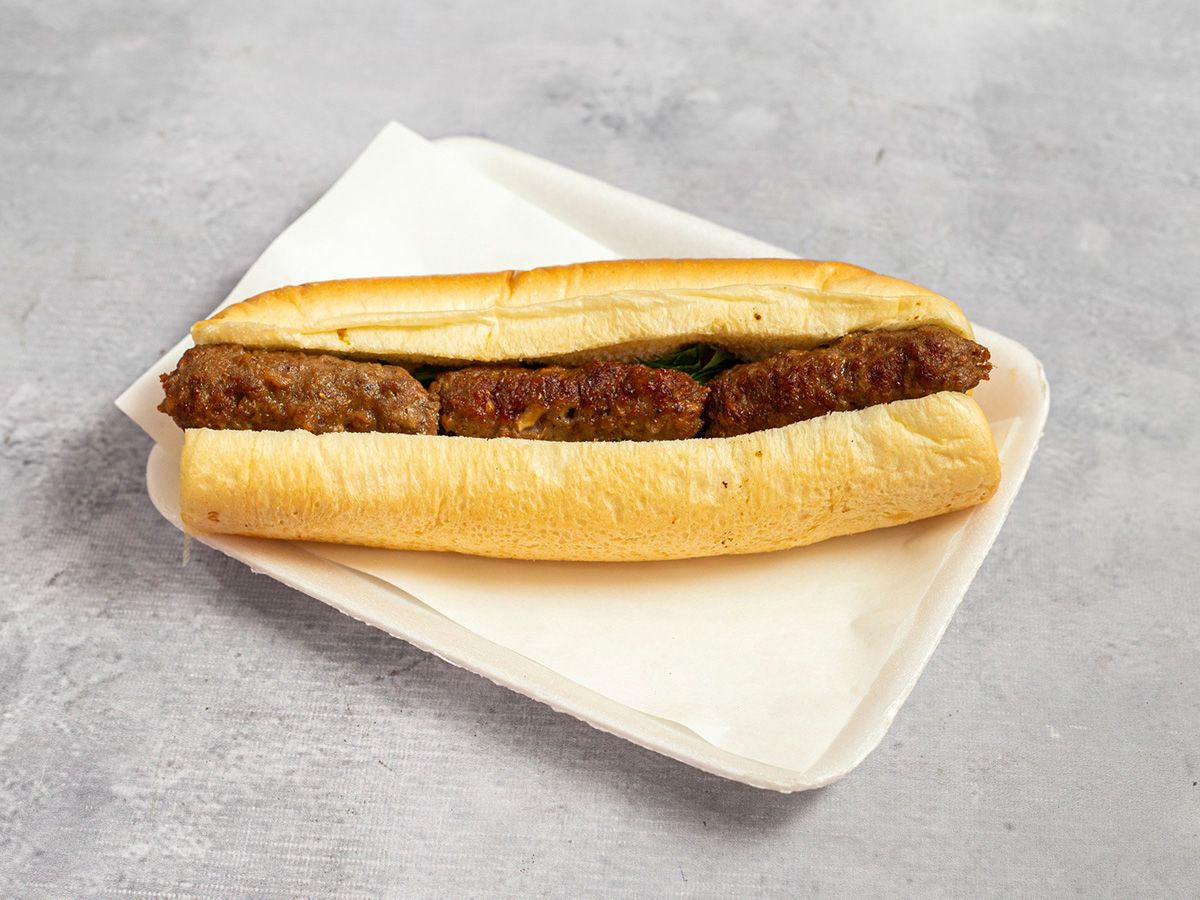 Charcoal Grilled Kofta Sandwich