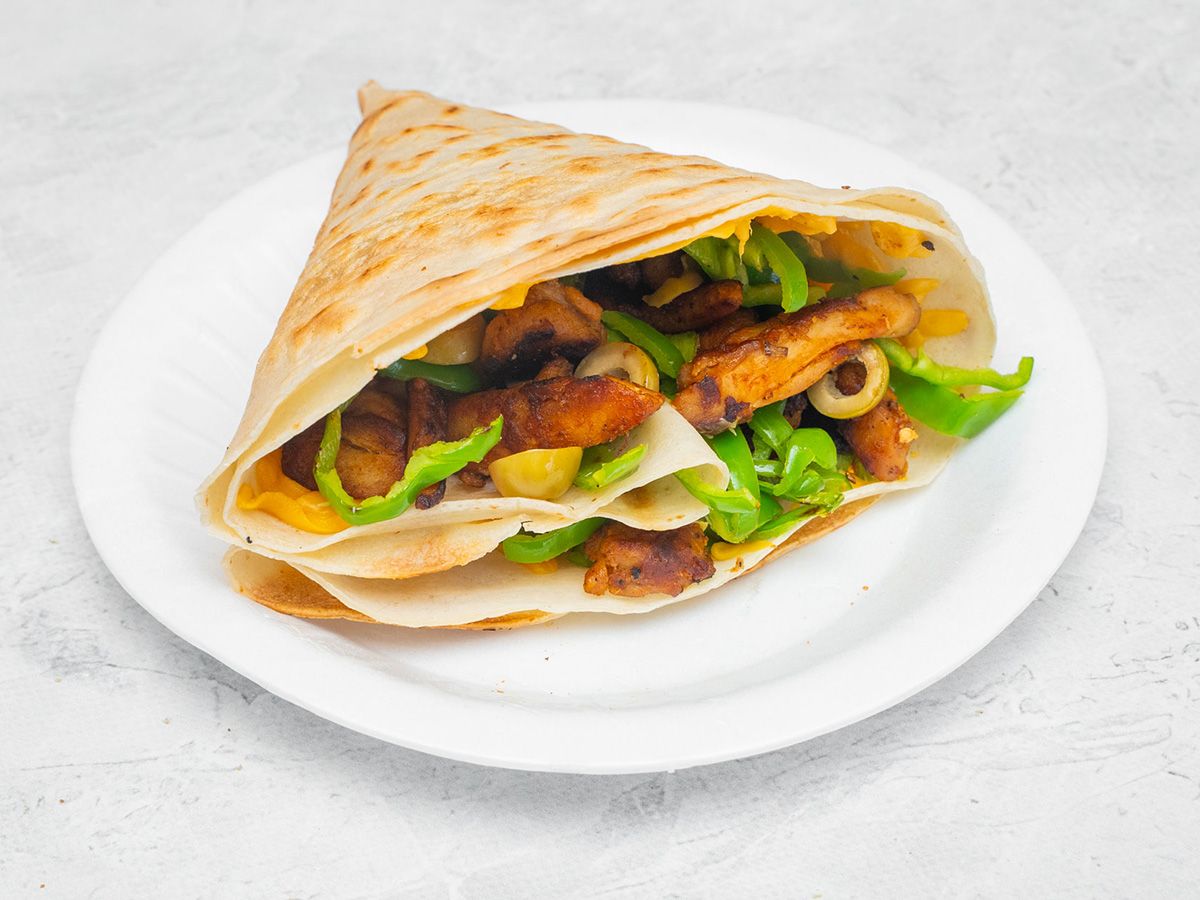 Fajita Chicken Crepe