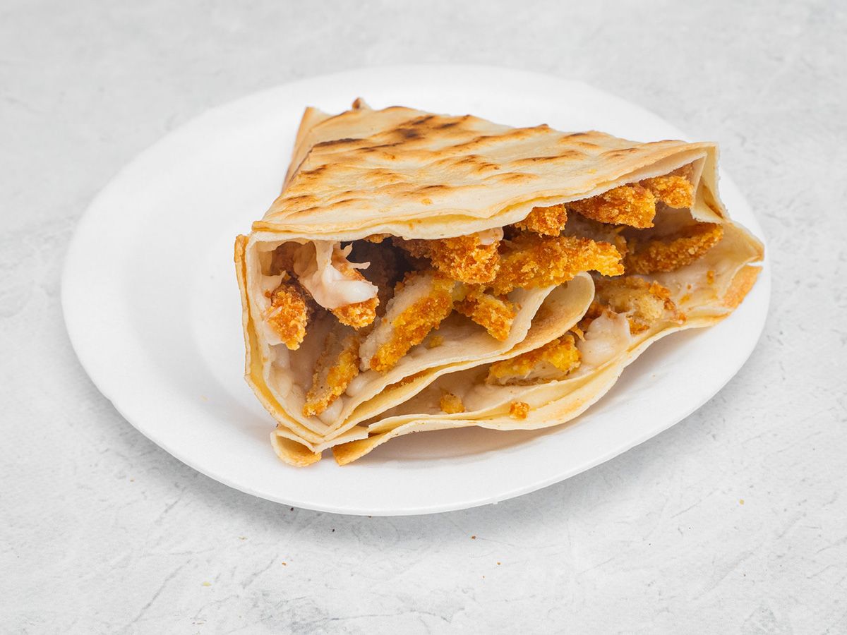 Pane chicken crepe