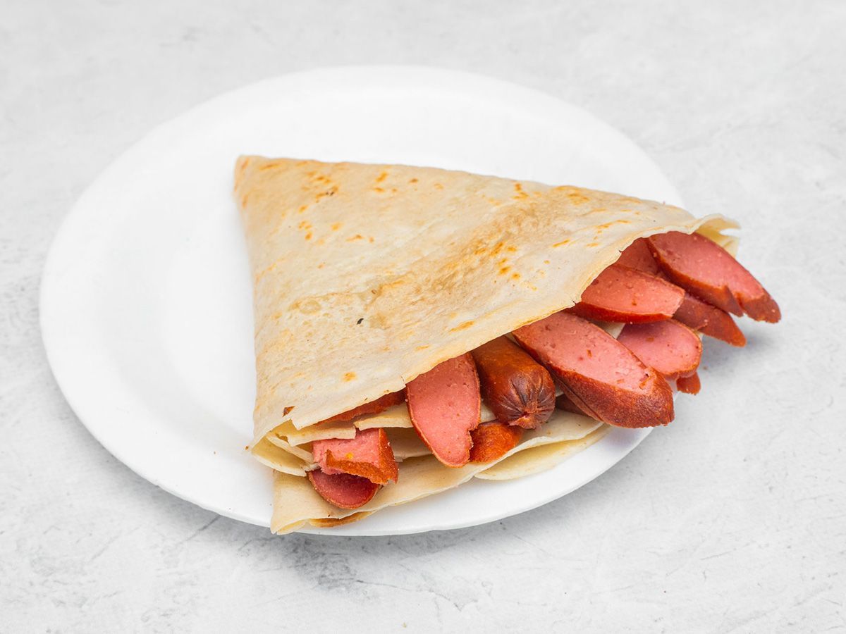Extra Sausage Crepe