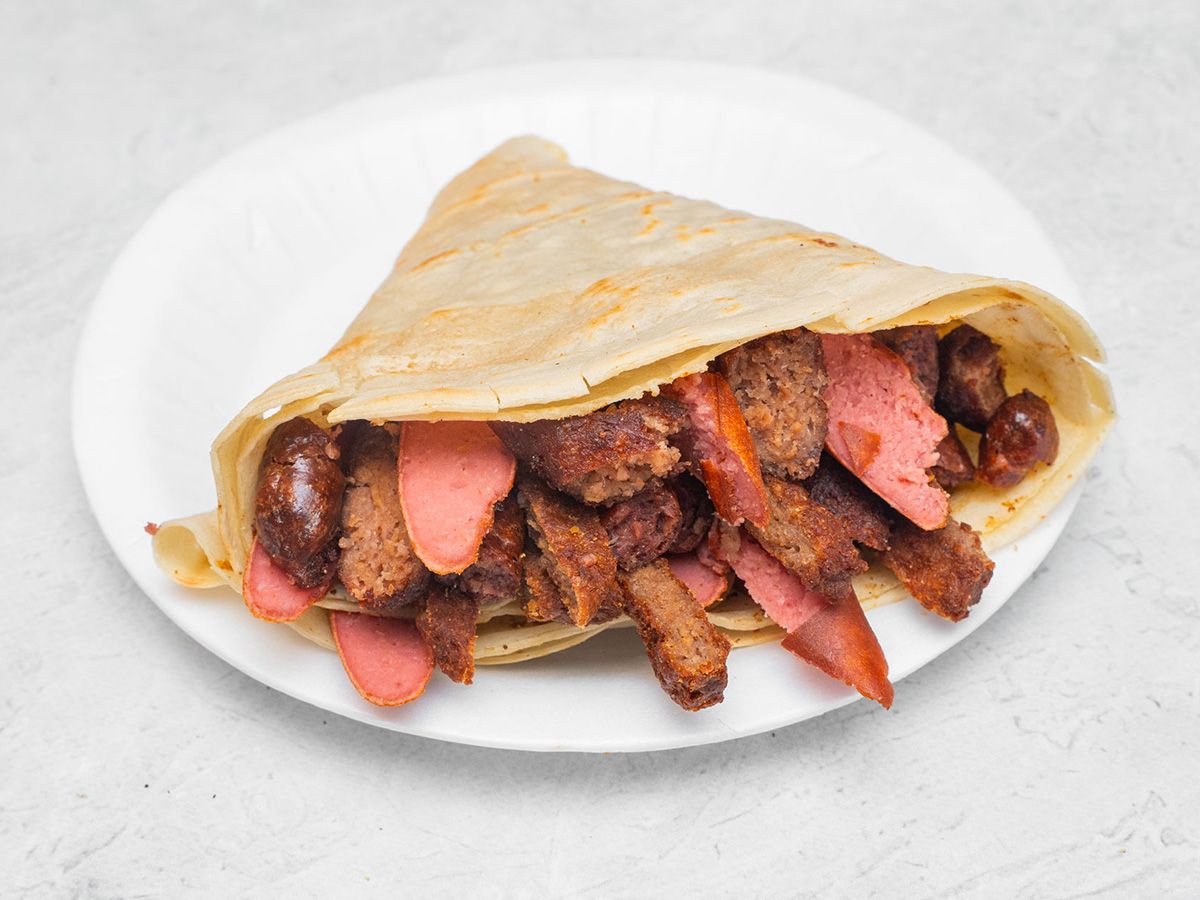Mix Meat Home Crepe
