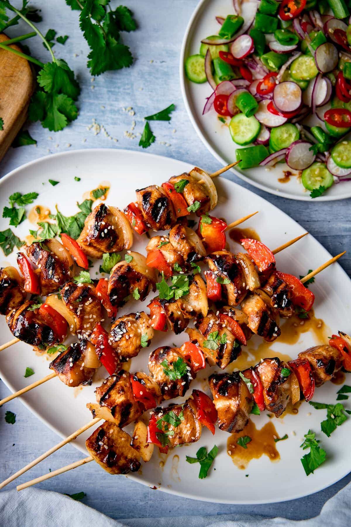 C13- Chinese Chicken Kebab on Sizzling Plate
