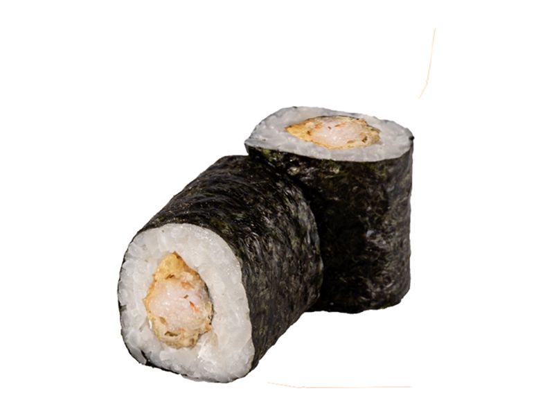 Shrimp Tempura Hoso Maki