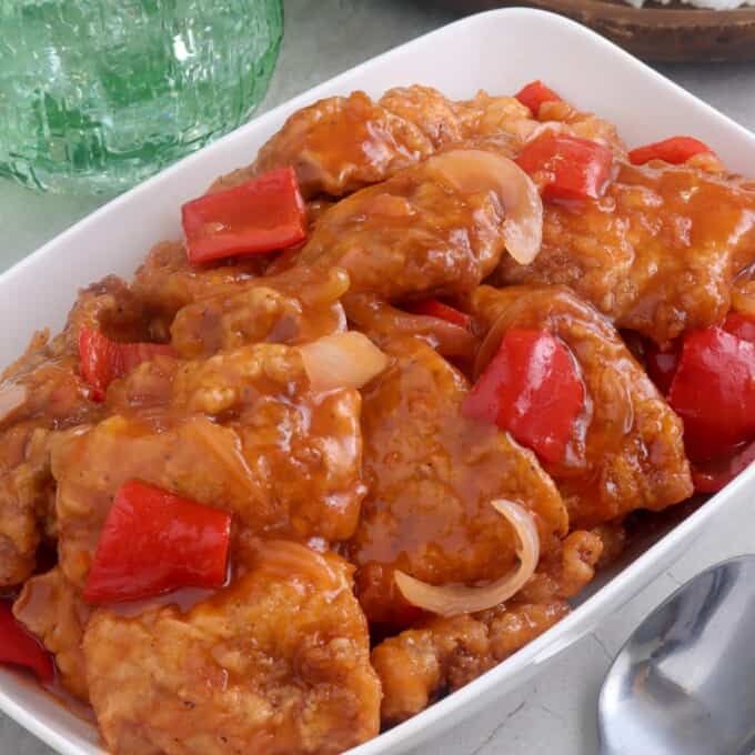 Spicy And Tangy Fish Dish