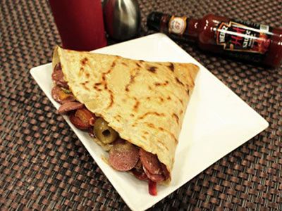 Sausage Crepe
