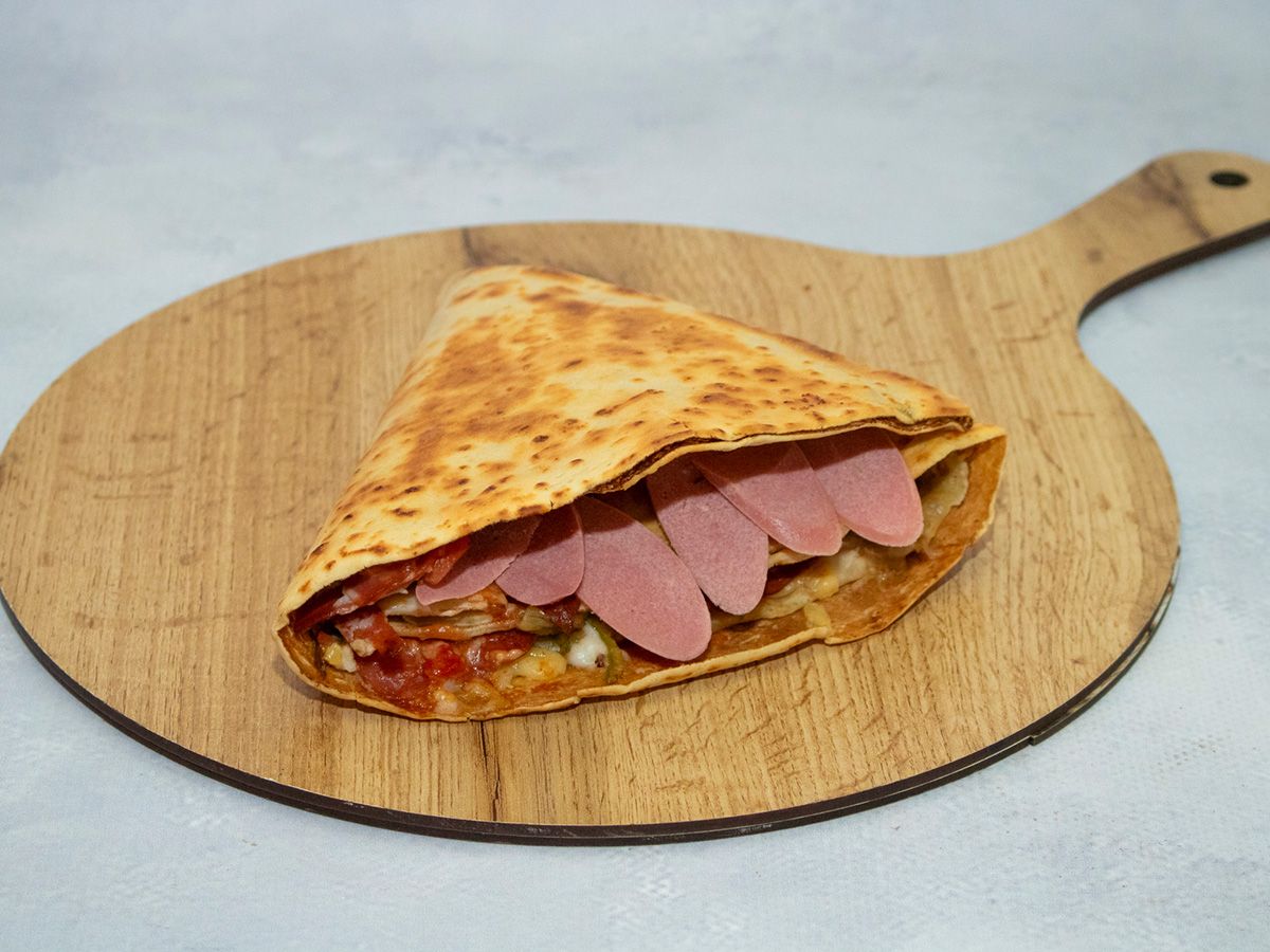 Hot Dog Crepe