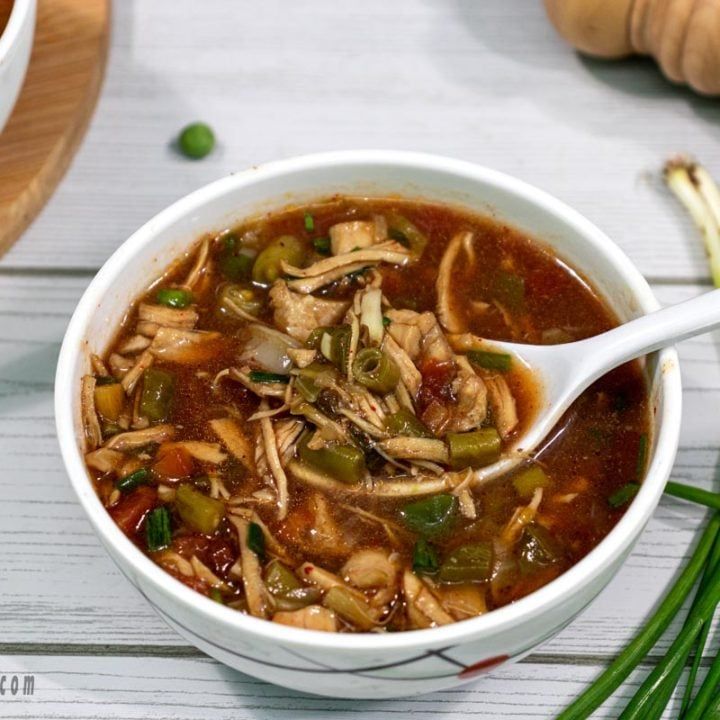 Hot Sour Chicken Soup