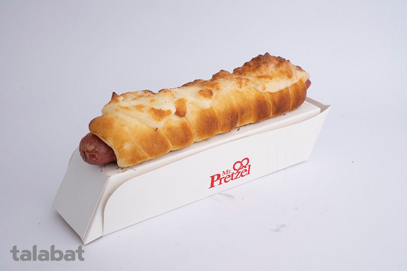 Hotdog Roll And Cheddar Cheese