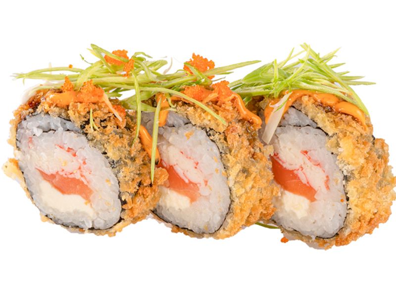 Hot Halloween Fried Maki
