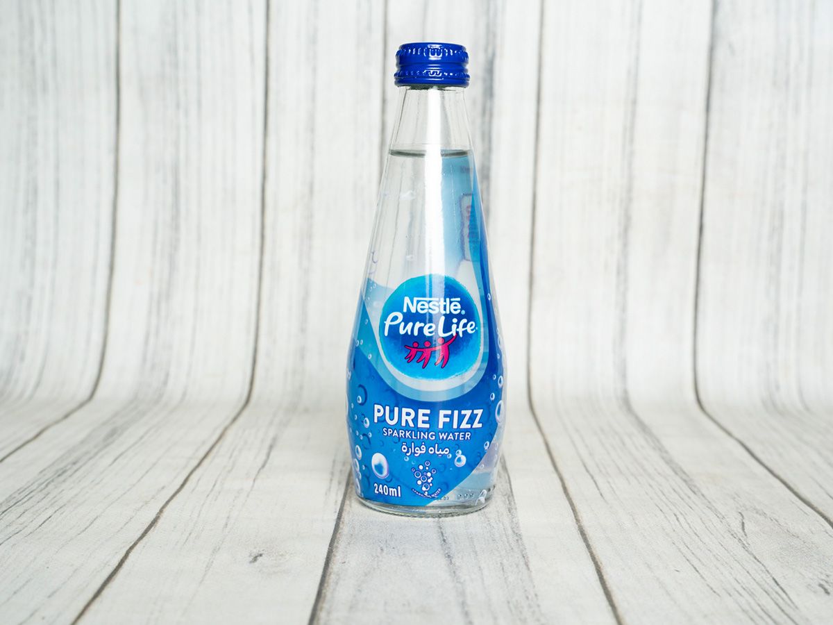 sparkling water