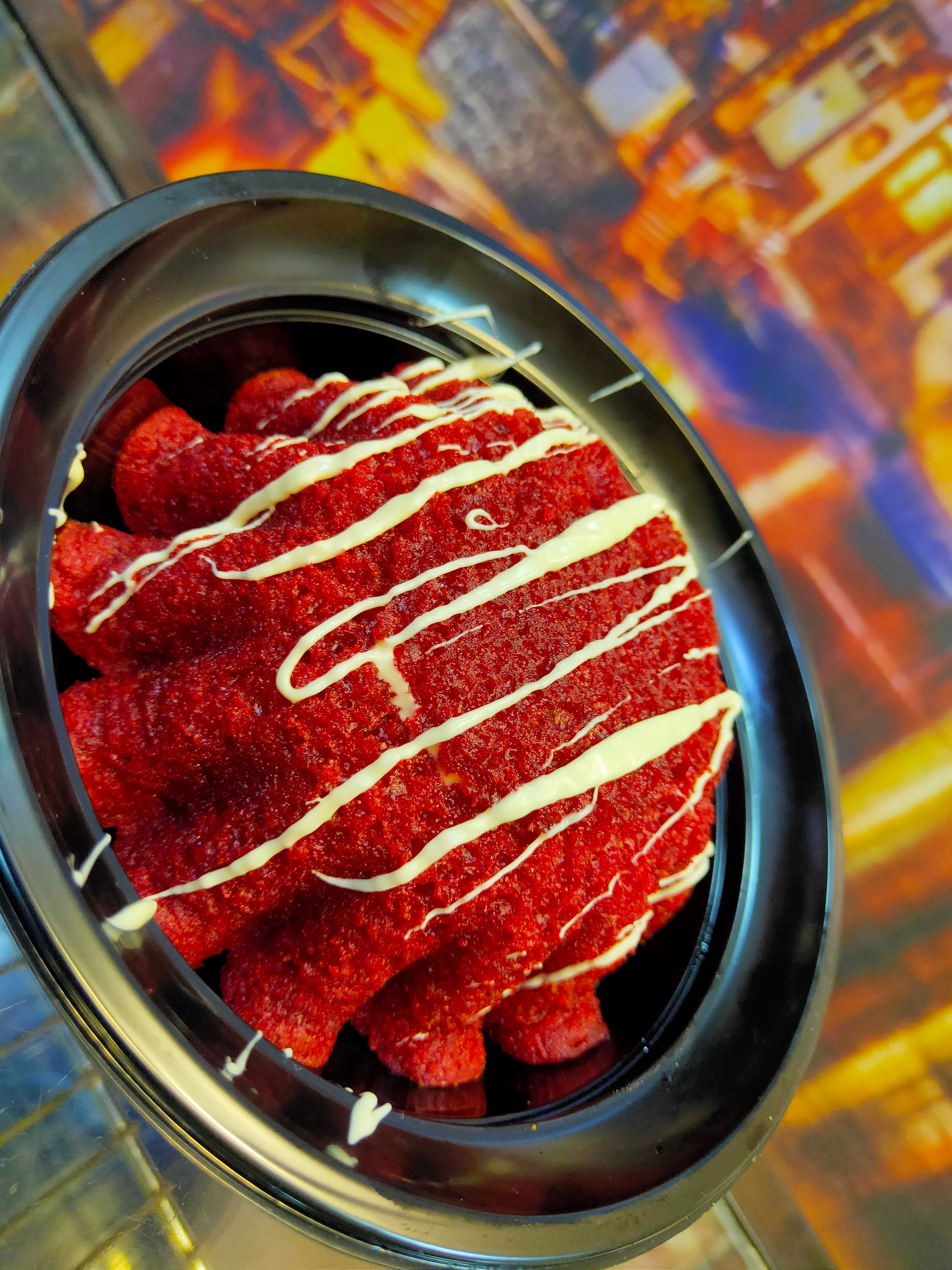 Molten Red Velvet White Chocolate