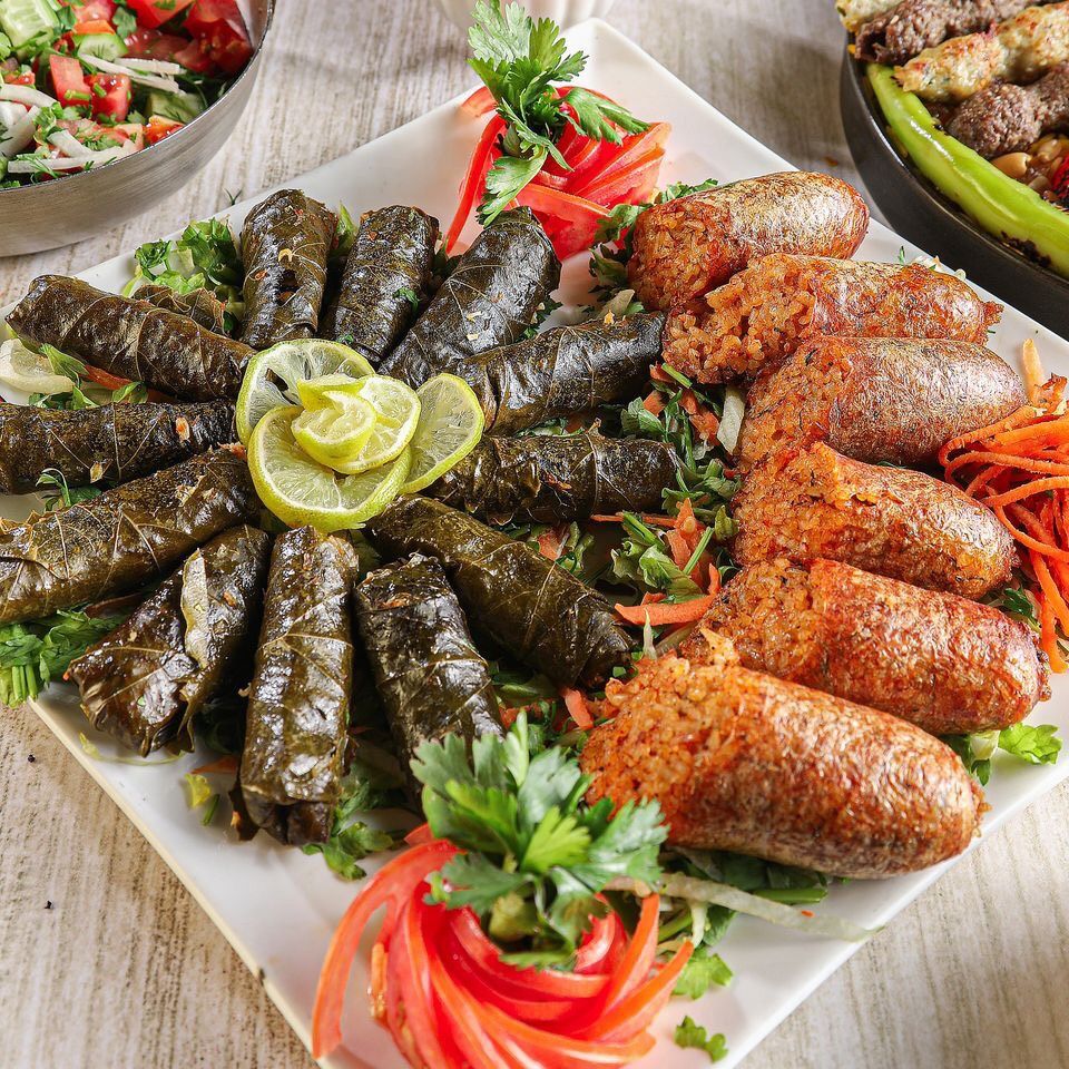 Vine leaves dish