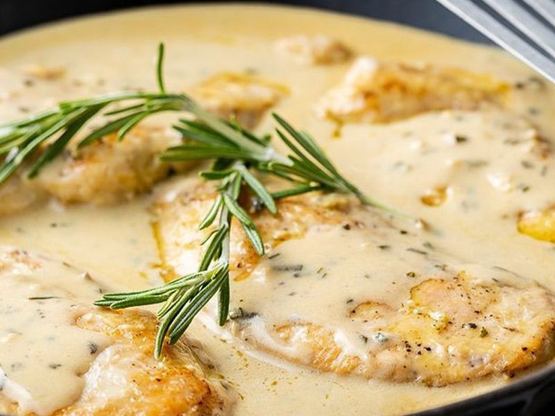 Chicken Cream Sauce
