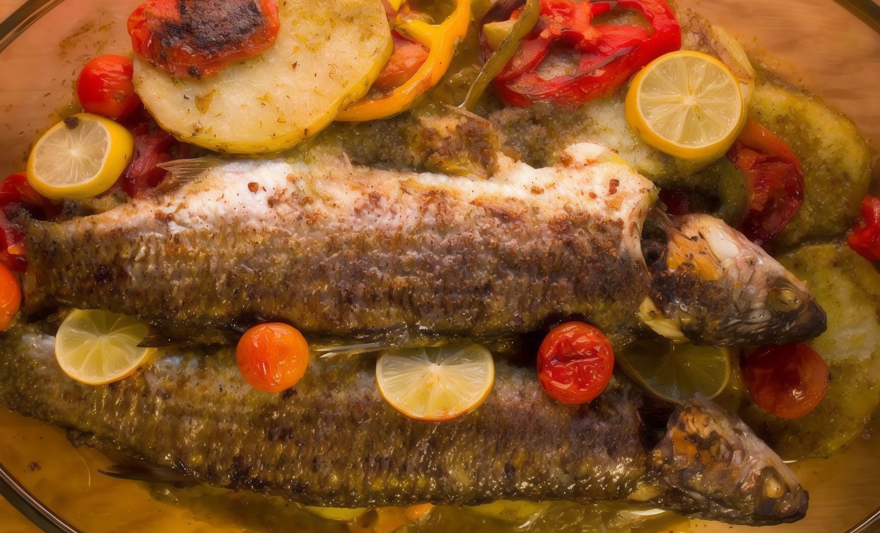 Quarter Grilled Fish Fillet Meal