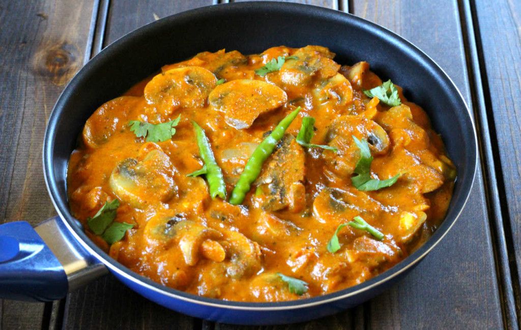 Mushroom Paneer
