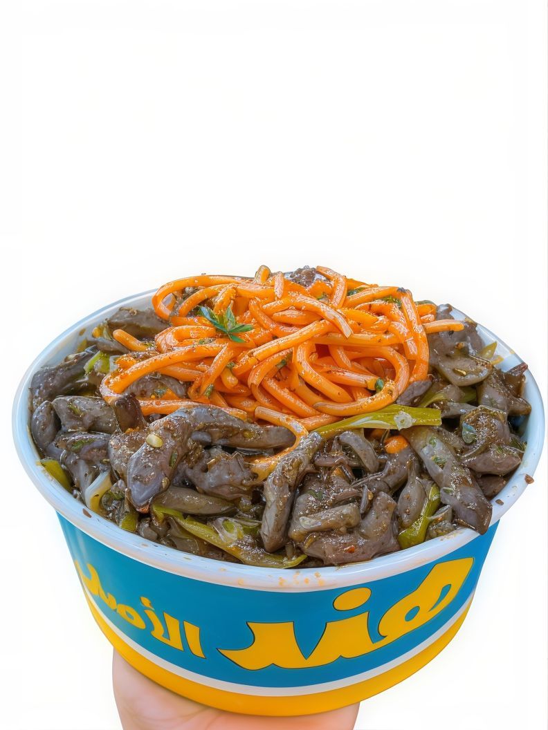 Ensijam pasta with liver