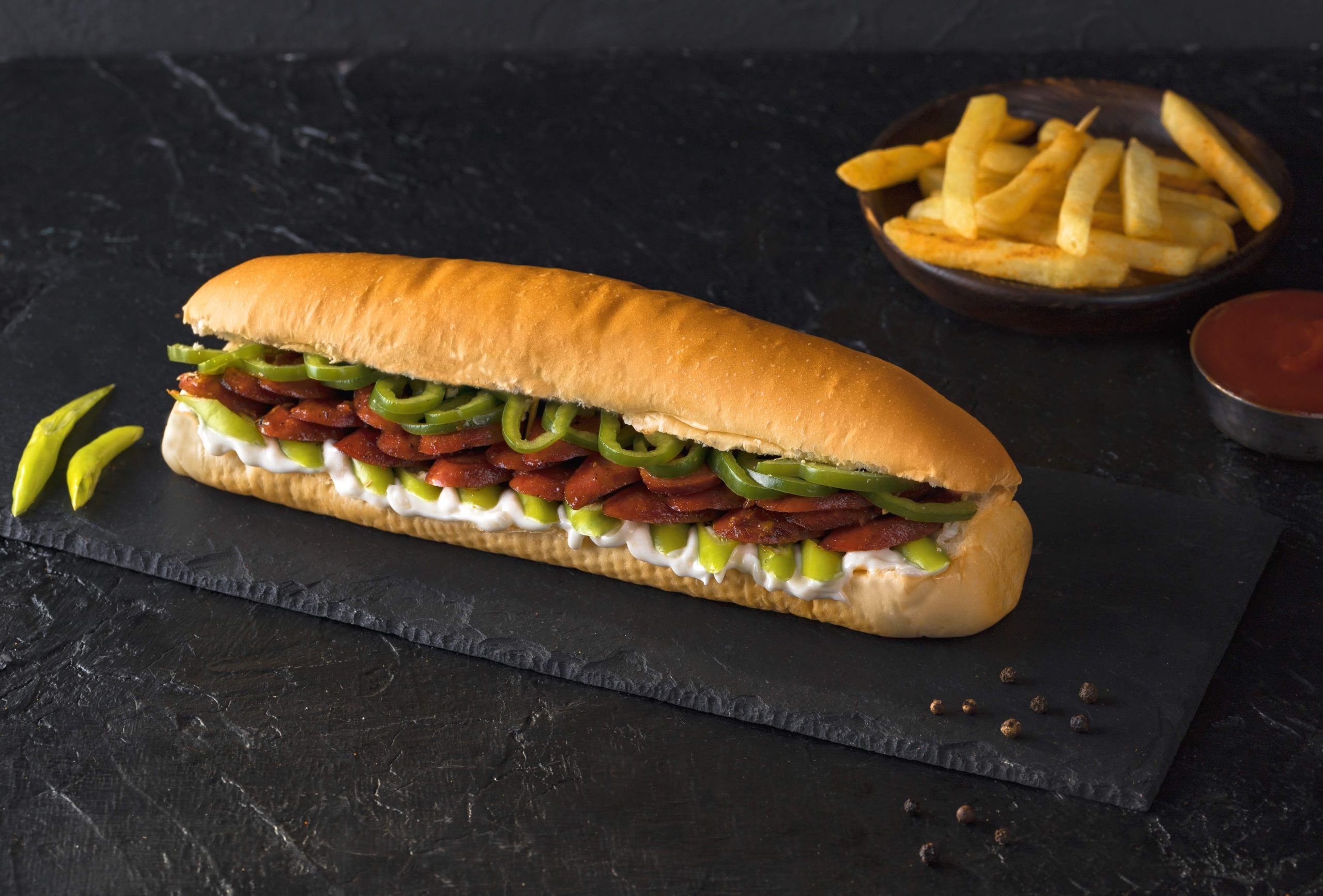Alexandrian Sausage Sandwich