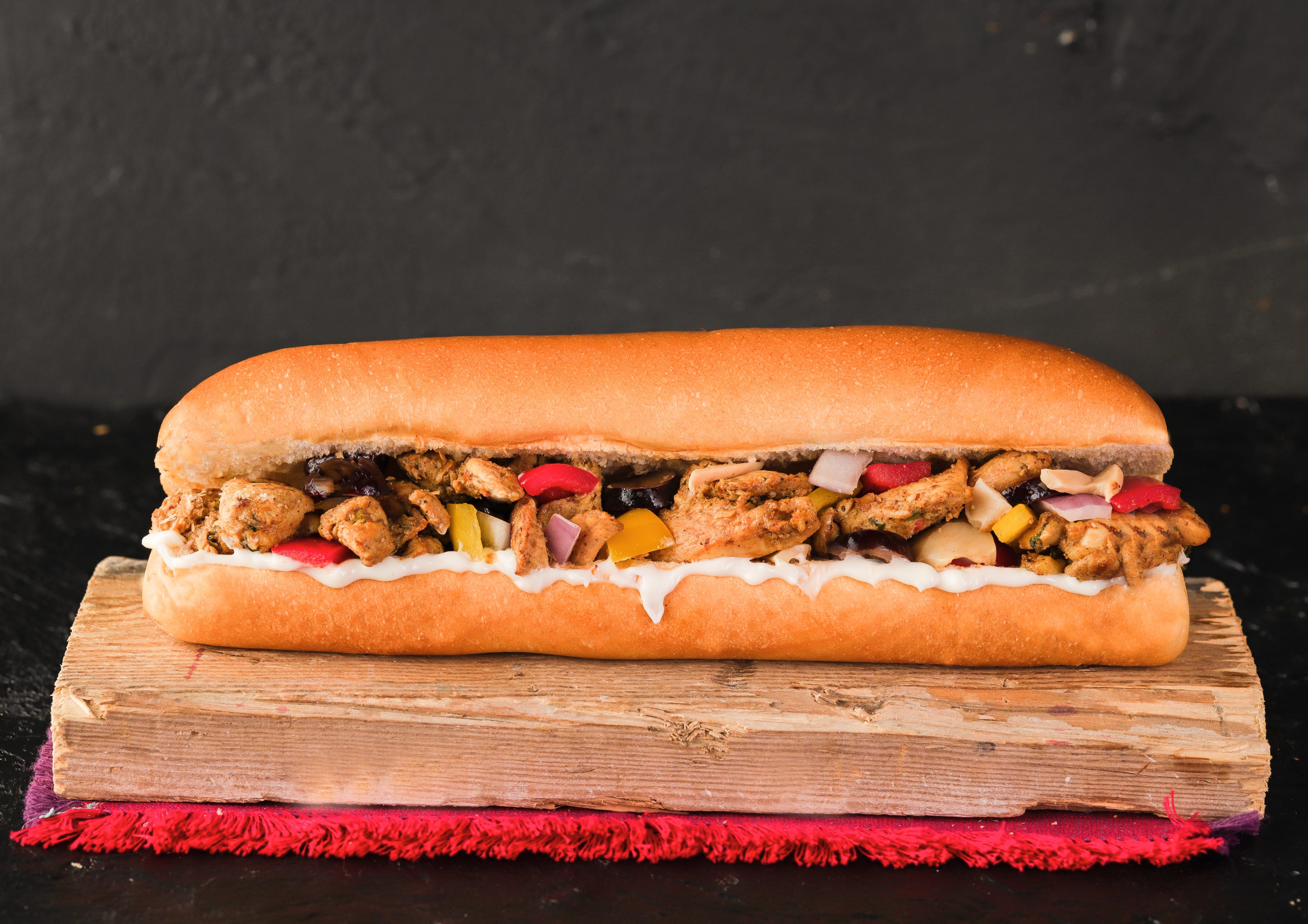 Spicy Chicken Fajita Sandwich