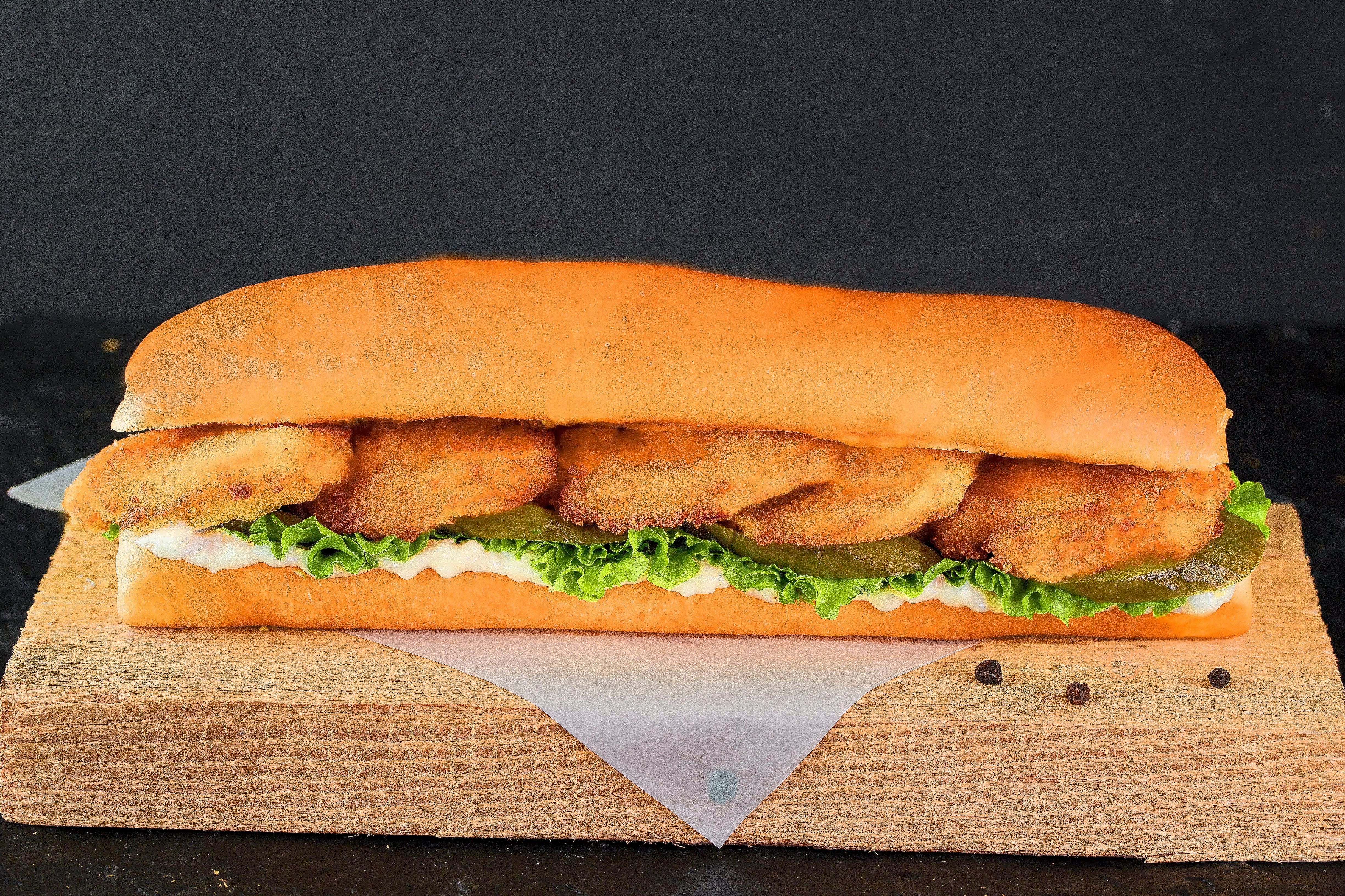 Fried chicken sandwich