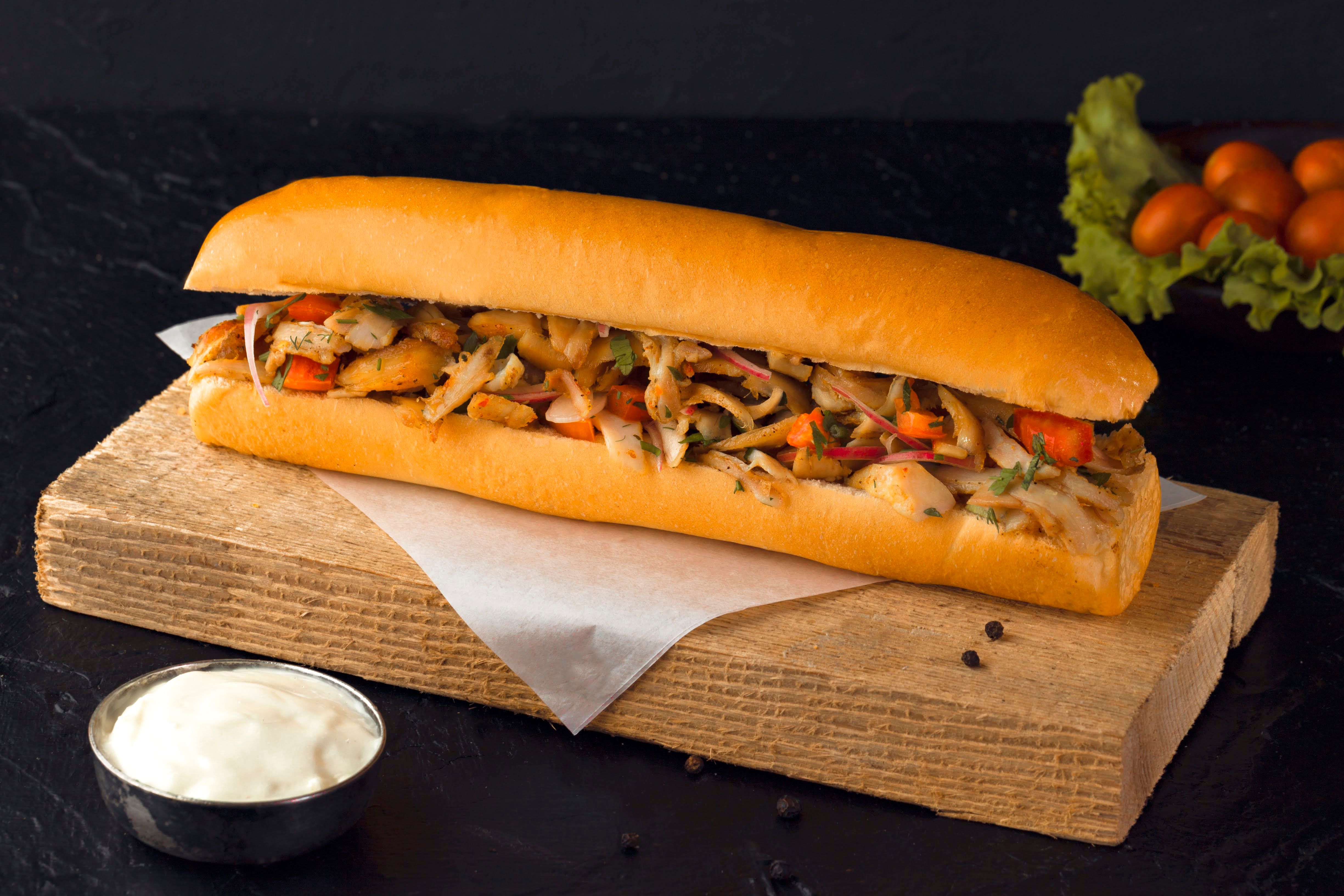Chicken Shawarma Sandwich