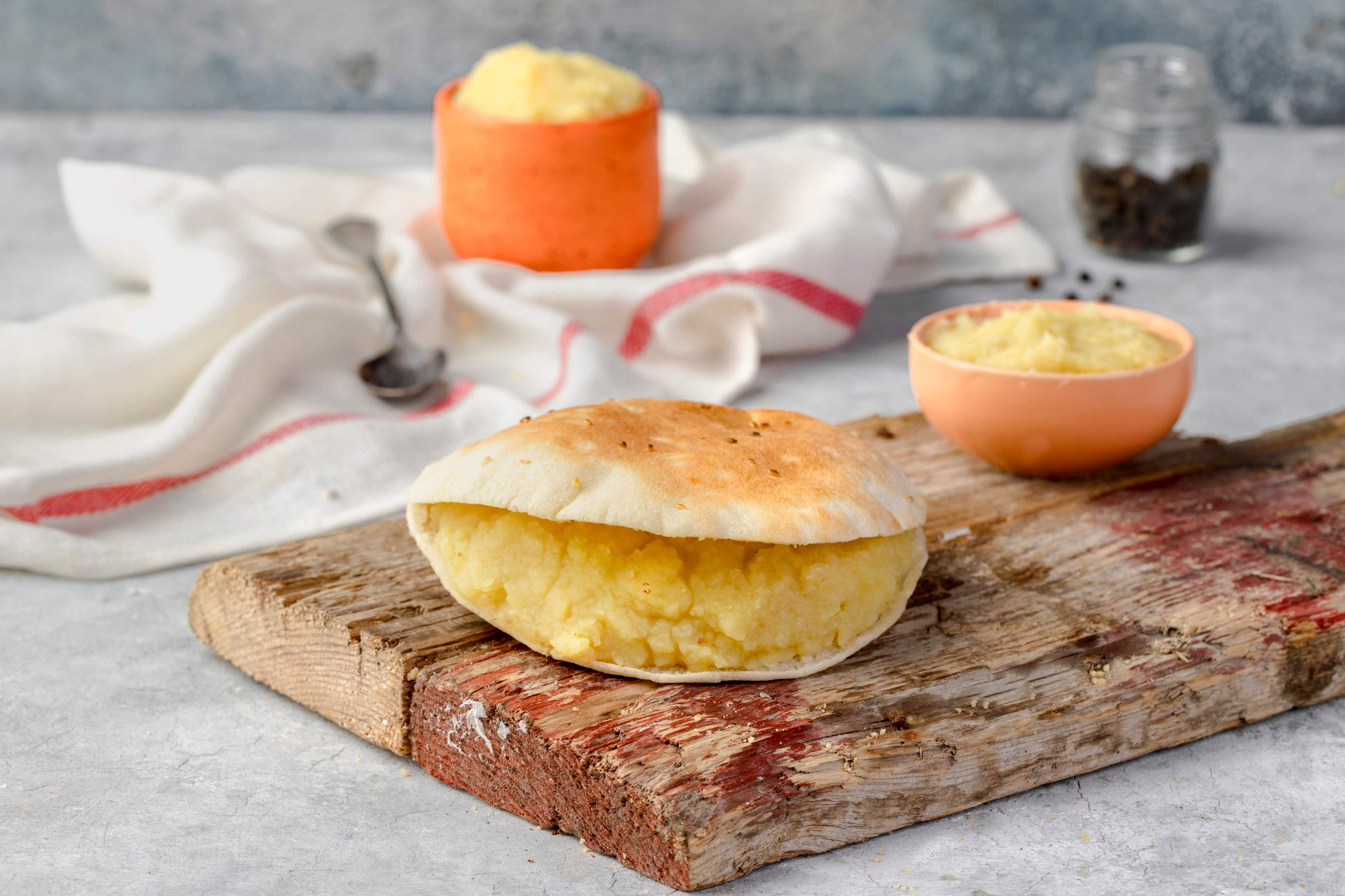 Mashed potato sandwich