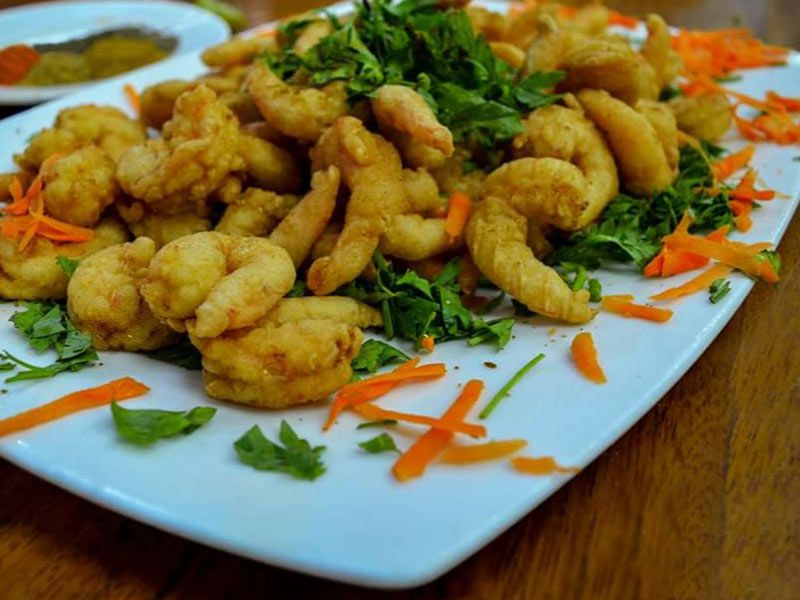 Large shrimp meat