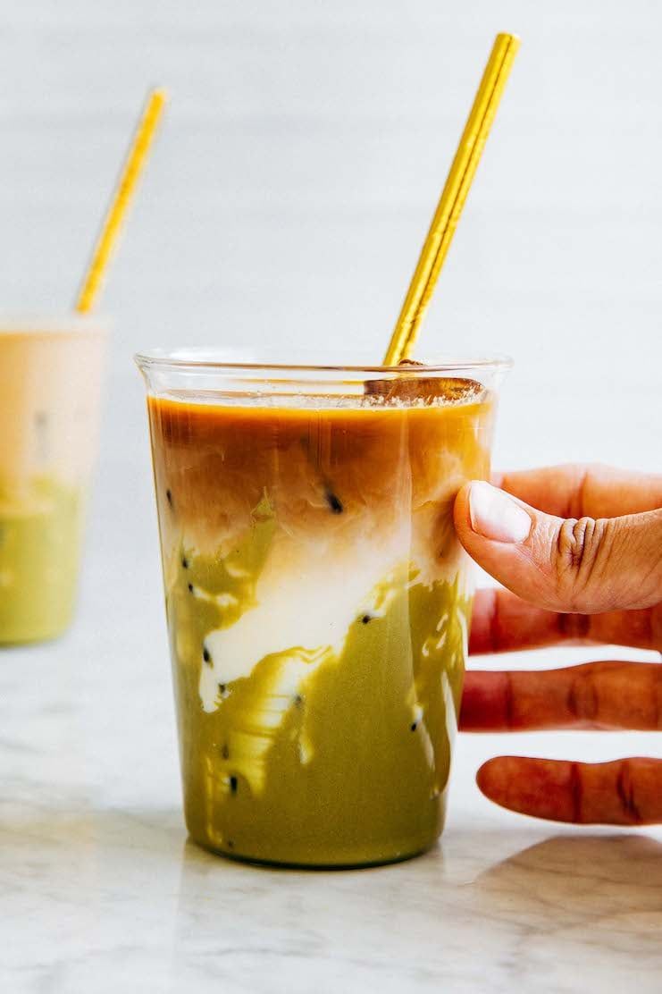 Ice Pistachio Spanish Latte